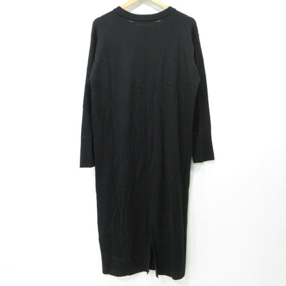 JOURNAL STANDARD | ジャーナルスタンダード クルーネックマキシニットワンピース ウール混 ワンピース 24080400711040 ブラック サイズ：FreeSize【三重本店】