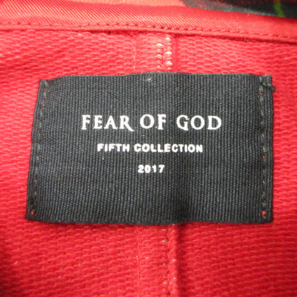 FEAR OF GOD | フィアオブゴッド パーカー FEA-5C-17-FEHO レッド系 サイズ：L【三重本店】