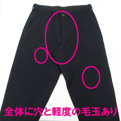 kolor | カラー ウールダンボールパンツ パンツ 18WCM-P17201 ダークネイビー ブラック系 サイズ：3【三重本店】