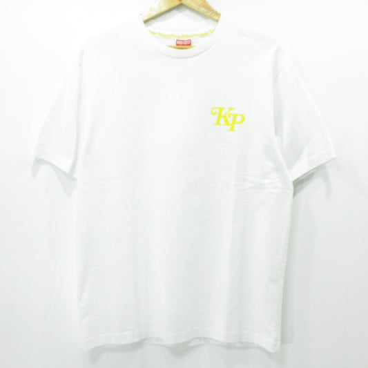 KENZO | ケンゾー VERDY CLASSIC T-SHIRT ロゴプリント 半袖Ｔシャツ FE55TS2844SY ホワイト サイズ：L【三重本店】