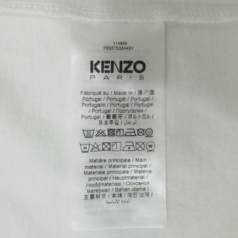 KENZO | ケンゾー VERDY CLASSIC T-SHIRT ロゴプリント 半袖Ｔシャツ FE55TS2844SY ホワイト サイズ：L【三重本店】