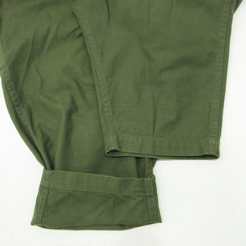 Y's | ワイズ BACKSIDE SULFURIZATION SATIN SAROUEL PANTS カーゴパンツ サルエルパンツ YH-P84-071 カーキグリーン サイズ：2【三重本店】
