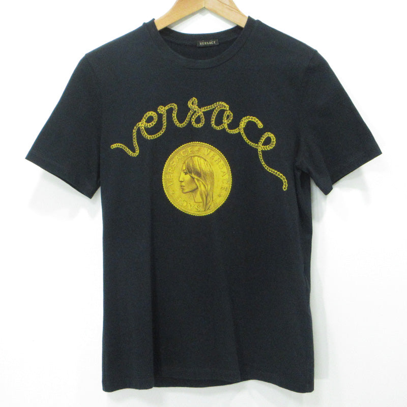 VERSACE | ヴェルサーチ プリント 半袖Ｔシャツ A83049S ブラック サイズ：38【三重本店】