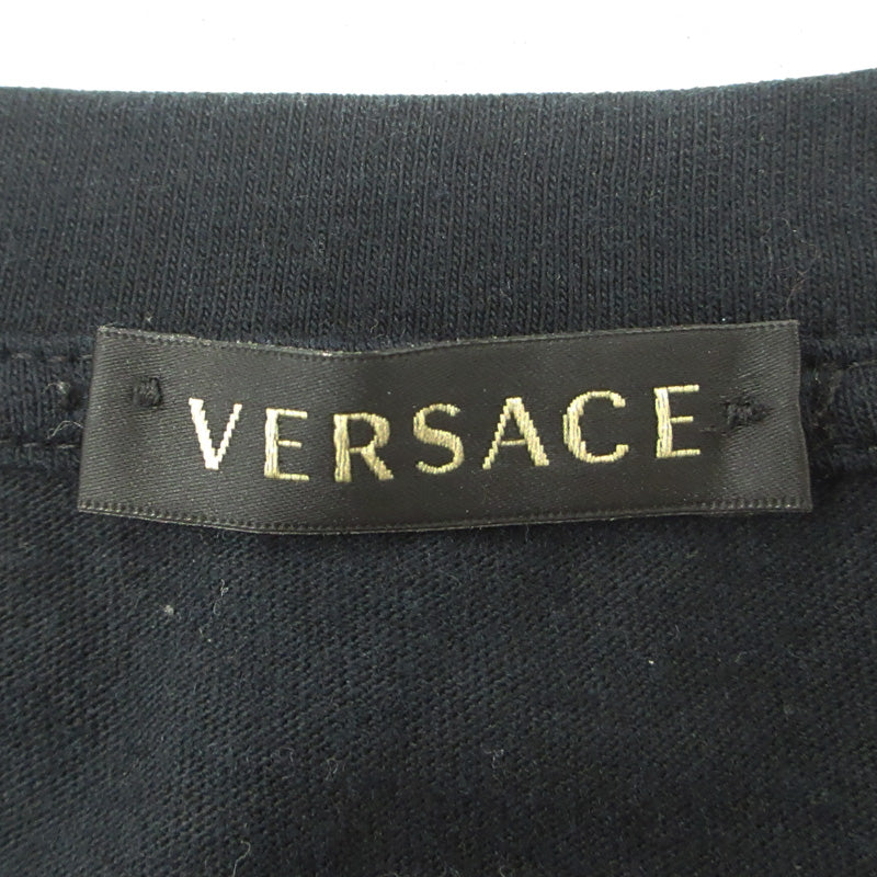 VERSACE | ヴェルサーチ プリント 半袖Ｔシャツ A83049S ブラック サイズ：38【三重本店】