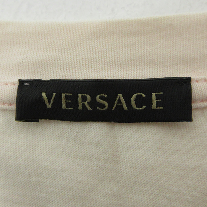 VERSACE | ヴェルサーチ メデューサプリント半袖Tシャツ 半袖Ｔシャツ A89559S A230901 ピンク サイズ：36【三重本店】