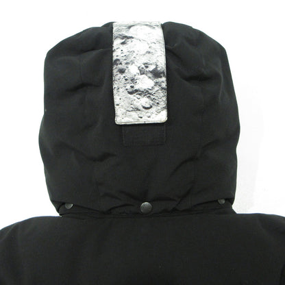 MONCLER | モンクレール BLANC 襟部2WAY総柄 ダウンジャケット E20914191885 ホワイト×ブラック サイズ：1【三重本店】