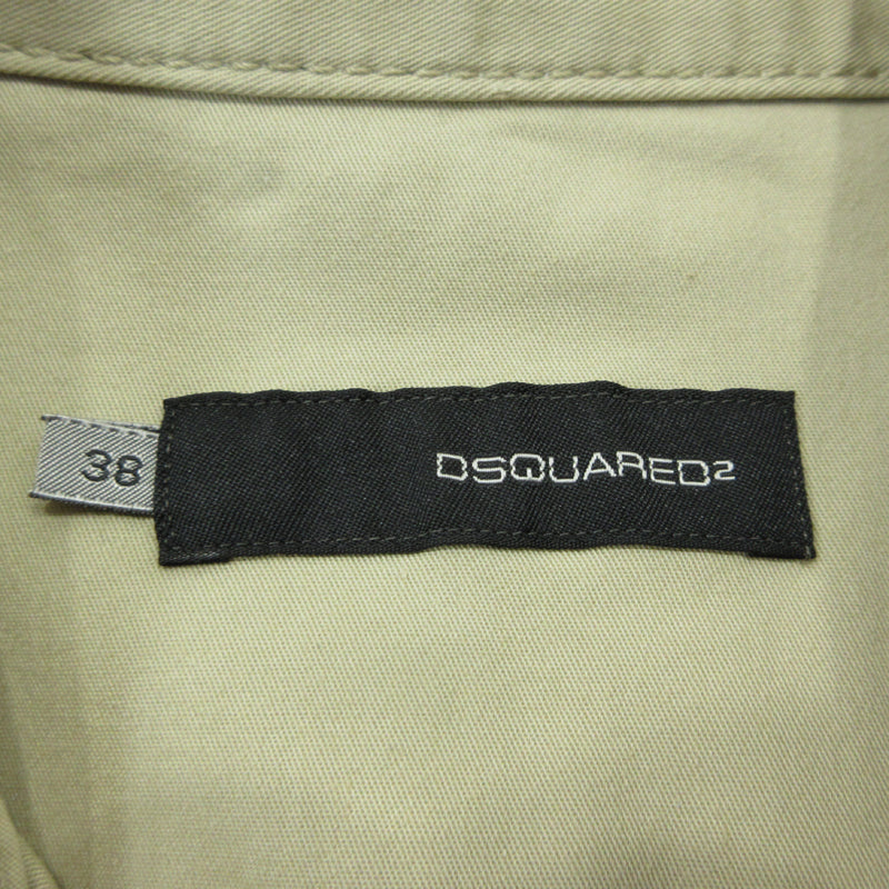 Dsquared | ディースクエアード 半袖シャツ ベージュ サイズ：38【三重本店】
