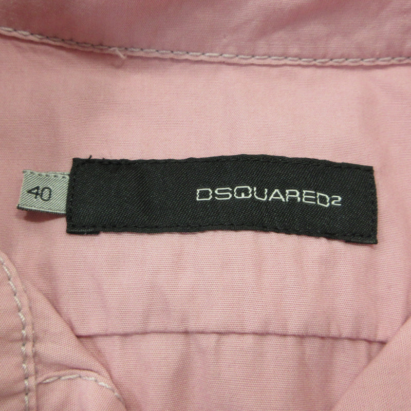 Dsquared | ディースクエアード 長袖シャツ ピンク サイズ：40【三重本店】