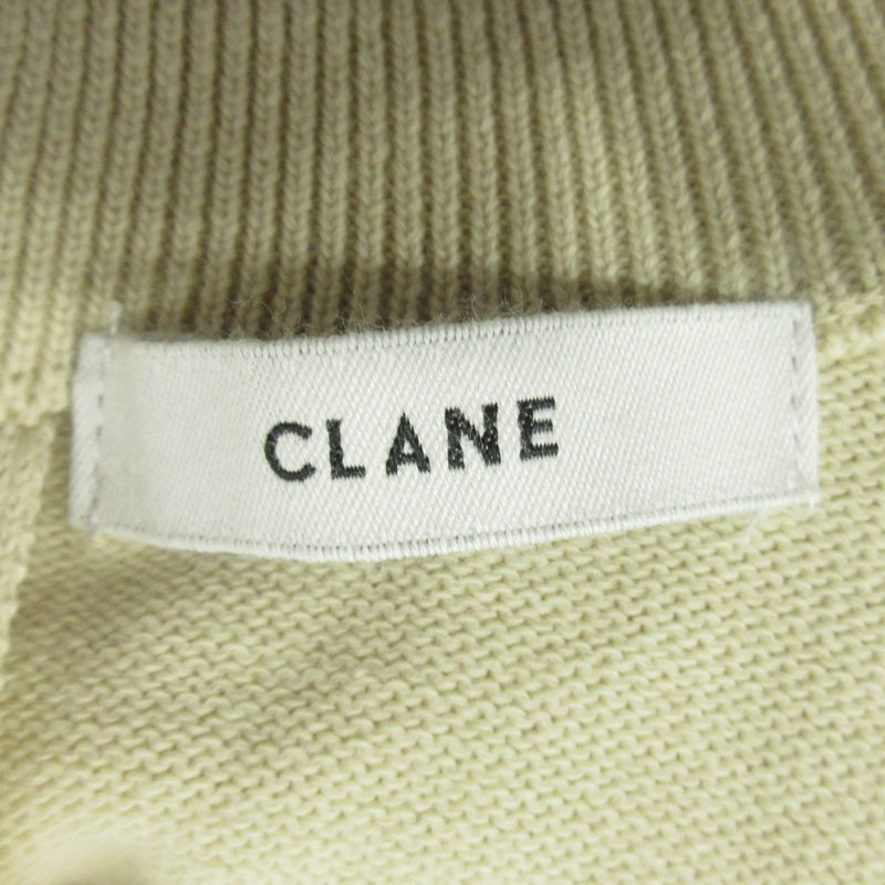CLANE | クラネ RAP DESIGN DOCKING ONE PIECE ラップデザインドッキング ワンピース 12112-5022 ブラウン×ベージュ サイズ：2【三重本店】