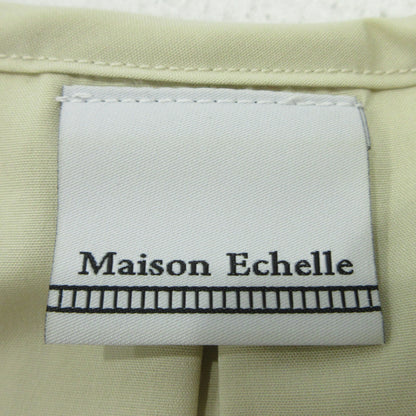 ハシゴレースビッグカラーシャツ ブラウス ME23SS-004SH ベージュ サイズ：FreeSize【三重本店】