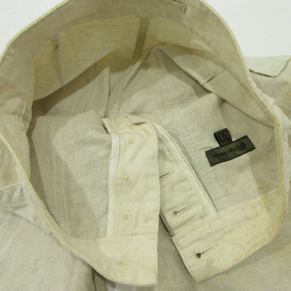 Nigel Cabourn | ナイジェルケーボン コットンリネン ショートパンツ 8010051605 ベージュ系 アイボリー サイズ：30【三重本店】