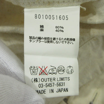 Nigel Cabourn | ナイジェルケーボン コットンリネン ショートパンツ 8010051605 ベージュ系 アイボリー サイズ：30【三重本店】