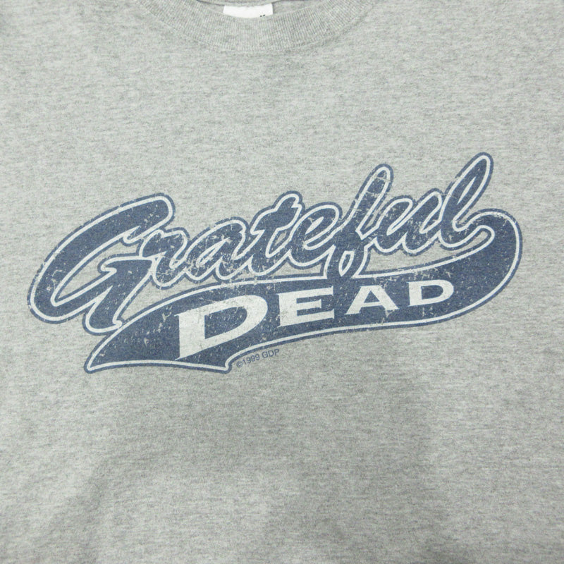 BAND TEE | バンドティー GRATEFUL DEAD グレイトフルデッド '99s ロゴプリント 半袖Ｔシャツ グレー サイズ：M【三重本店】