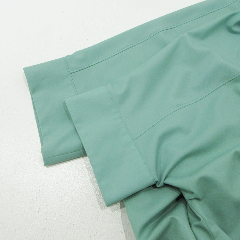 Graphpaper | グラフペーパー Fine Wool Tropical Oversized Dolman Dress ワンピース GL221-60203 グリーン サイズ：FreeSize【三重本店】