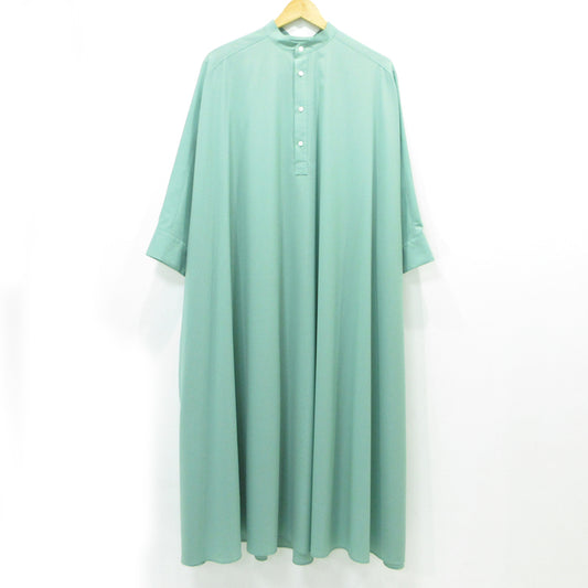 Graphpaper | グラフペーパー Fine Wool Tropical Oversized Dolman Dress ワンピース GL221-60203 グリーン サイズ：FreeSize【三重本店】