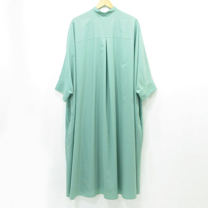 Graphpaper | グラフペーパー Fine Wool Tropical Oversized Dolman Dress ワンピース GL221-60203 グリーン サイズ：FreeSize【三重本店】