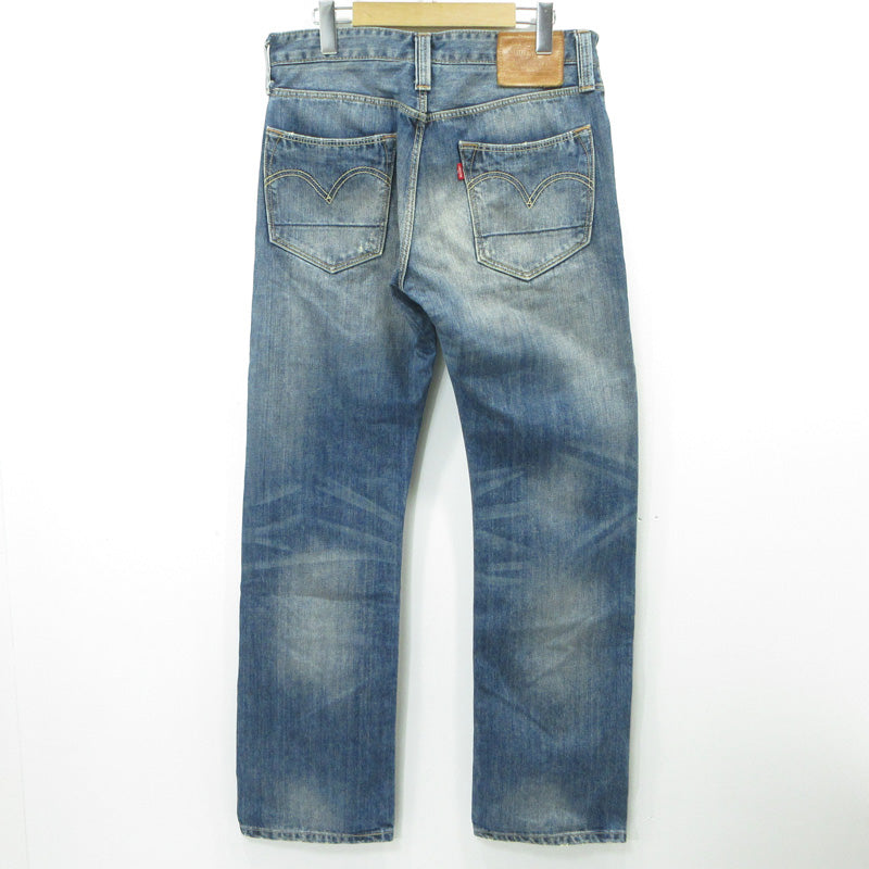 Levi's | リーバイス 523 1976復刻 リペア加工 USED加工ジップフライ デニムパンツ LH523-0035 ブルー サイズ：32【三重本店】
