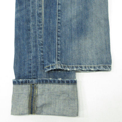 Levi's | リーバイス 523 1976復刻 リペア加工 USED加工ジップフライ デニムパンツ LH523-0035 ブルー サイズ：32【三重本店】