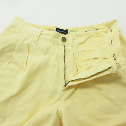 DESCENDANT | ディセンダント ORGANIC COTTON TWILL TROUSERS パンツ DC-3 イエロー サイズ：2【三重本店】