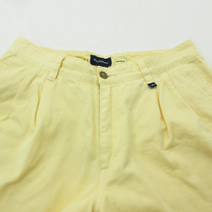 DESCENDANT | ディセンダント ORGANIC COTTON TWILL TROUSERS パンツ DC-3 イエロー サイズ：2【三重本店】