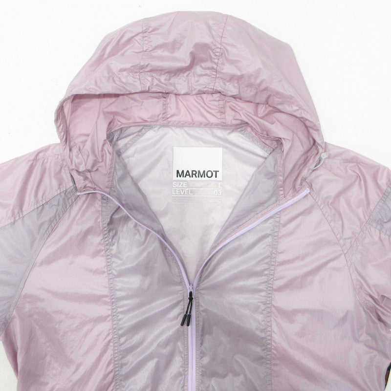 MARMOT | マーモット PERTEX TRANSITION SHEER JACKET パーテックストランジションシアージャケット ロゴプリントシアー ナイロンジャケット 24SS-L3-01 ライトパープル サイズ：L【三重本店】