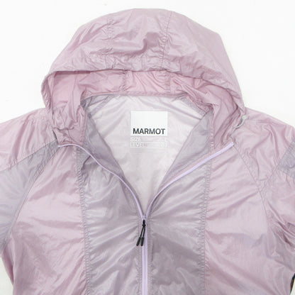 MARMOT | マーモット PERTEX TRANSITION SHEER JACKET パーテックストランジションシアージャケット ロゴプリントシアー ナイロンジャケット 24SS-L3-01 ライトパープル サイズ：L【三重本店】