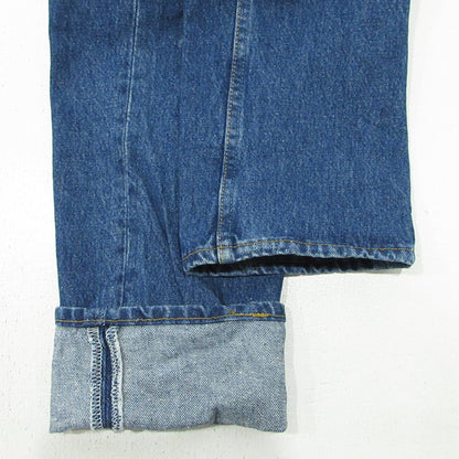 Levi's | リーバイス Lot. 501 90s 米国製 イレギュラー品 ダメージ加工 USED加工ボタンフライ デニムパンツ 42428-3 ブルー インディゴ サイズ：28【三重本店】