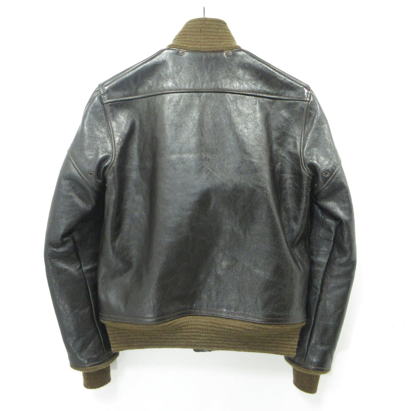 The REAL McCOY'S | ザリアルマッコイズ TYPE A-1 レザー MJ16102 ブラック サイズ：34【三重本店】