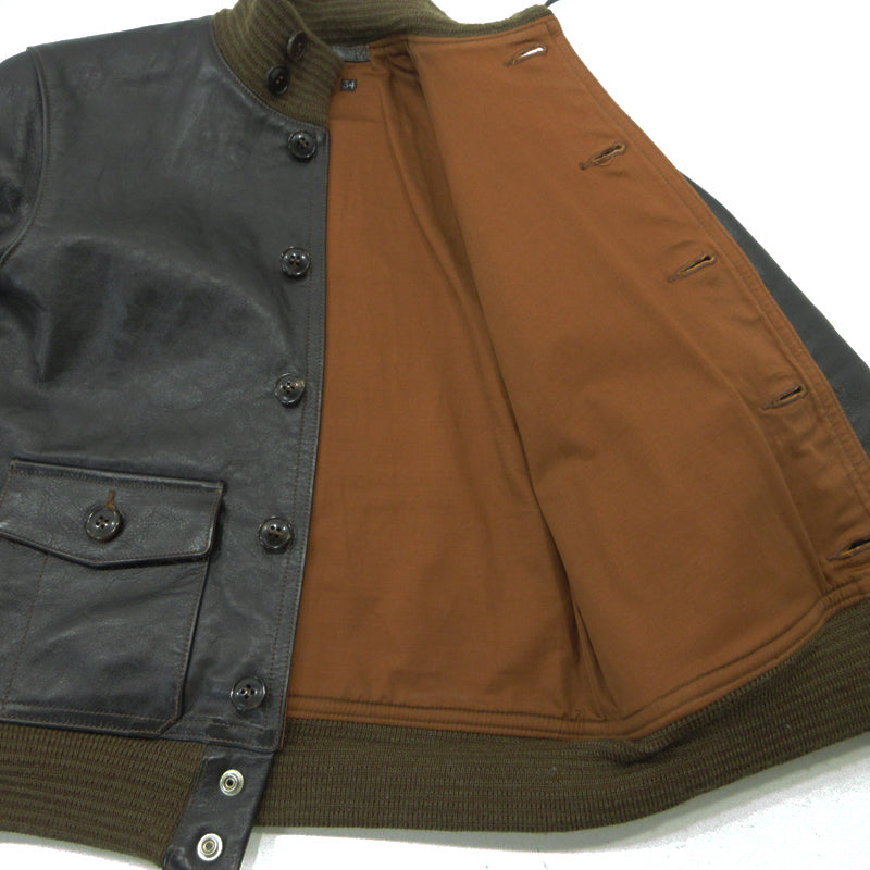 The REAL McCOY'S | ザリアルマッコイズ TYPE A-1 レザー MJ16102 ブラック サイズ：34【三重本店】