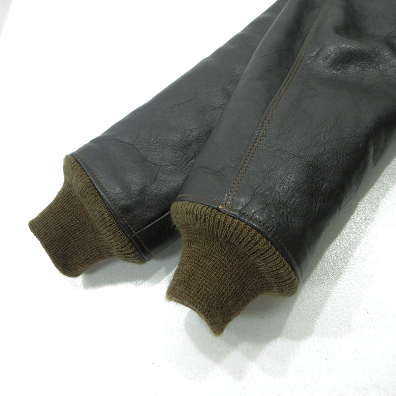The REAL McCOY'S | ザリアルマッコイズ TYPE A-1 レザー MJ16102 ブラック サイズ：34【三重本店】