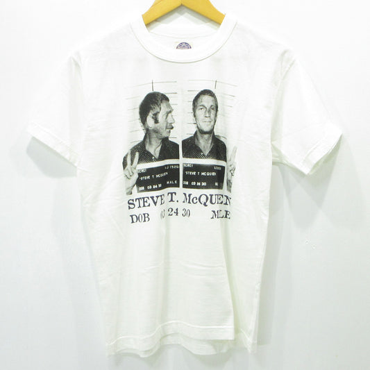 TOYS McCOY | トイズマッコイ STEEVE McQUEEN スティーブ・マックイーン 半袖Ｔシャツ ホワイト サイズ：M【三重本店】