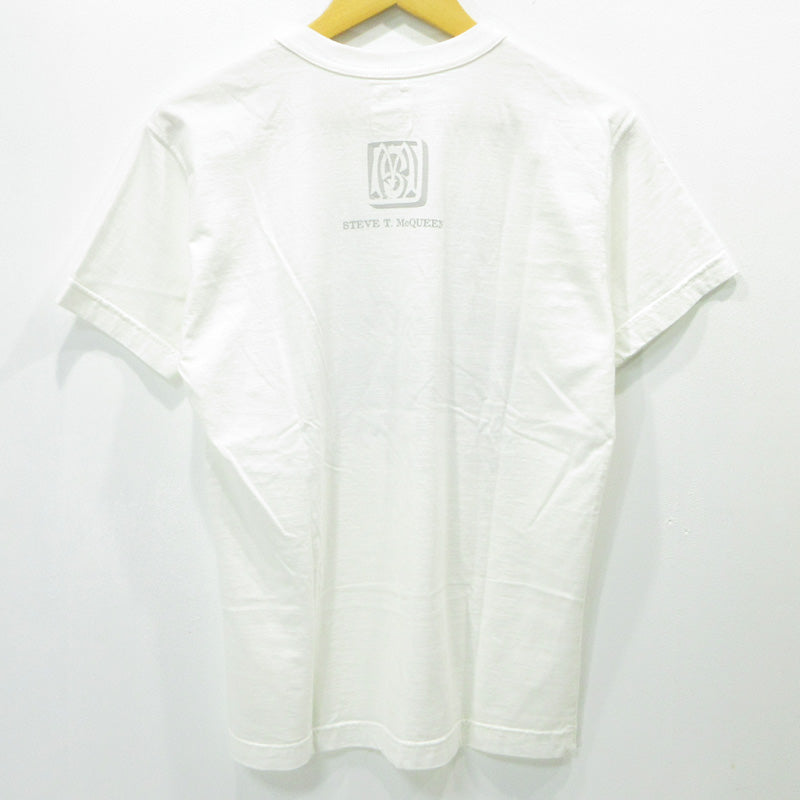 TOYS McCOY | トイズマッコイ STEEVE McQUEEN スティーブ・マックイーン 半袖Ｔシャツ ホワイト サイズ：M【三重本店】