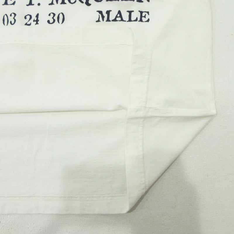 TOYS McCOY | トイズマッコイ STEEVE McQUEEN スティーブ・マックイーン 半袖Ｔシャツ ホワイト サイズ：M【三重本店】
