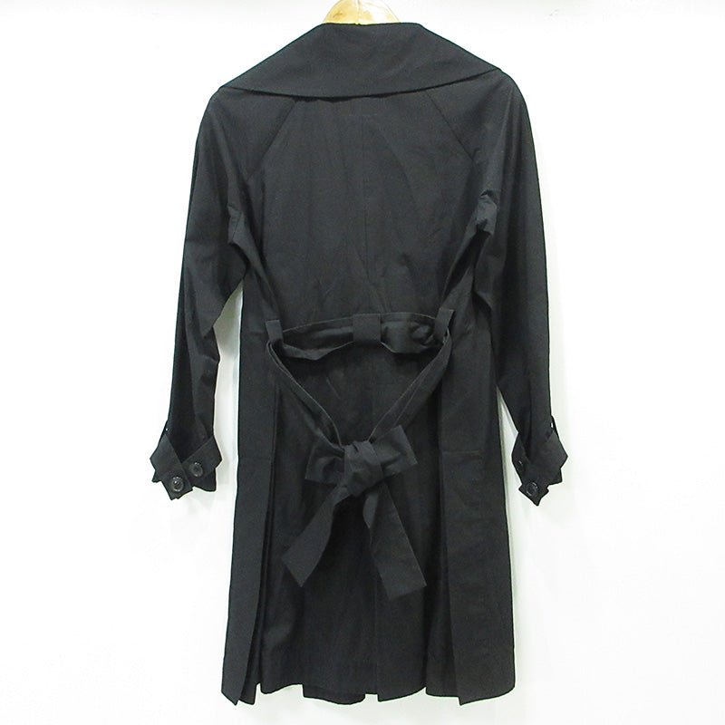 Vivienne Westwood Red Label | ヴィヴィアンウエストウッド レッドレーベル トレンチコート オーブボタン トレンチコート 16-01-661004 ブラック サイズ：2【三重本店】
