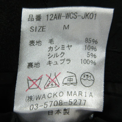WACKOMARIA | ワコマリア lolo piana テーラードジャケット 12AW-WCS-JK01 ブラック サイズ：M【三重本店】