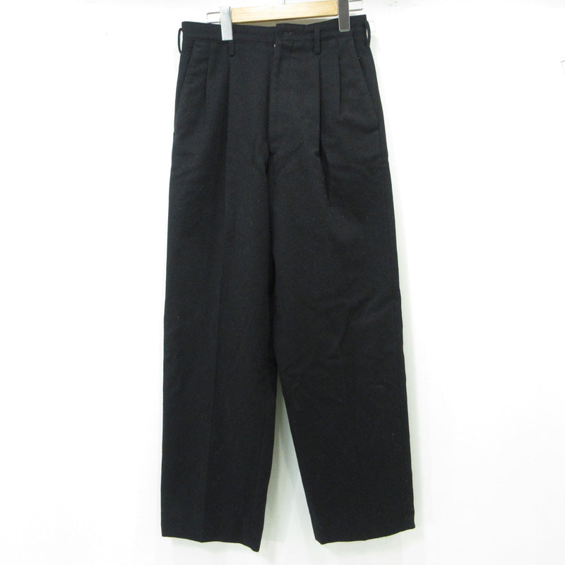 Y's for men | ワイズ フォー メン ヨウジヤマモト 初期タグ ウール混2タックパンツ スラックス その他ボトムス 4-4 ブラック サイズ：S【三重本店】
