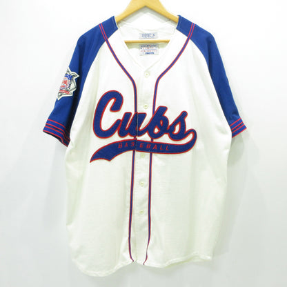 OLD | オールド starter chicago cubs mlb 半袖シャツ ホワイト サイズ：XL【三重本店】