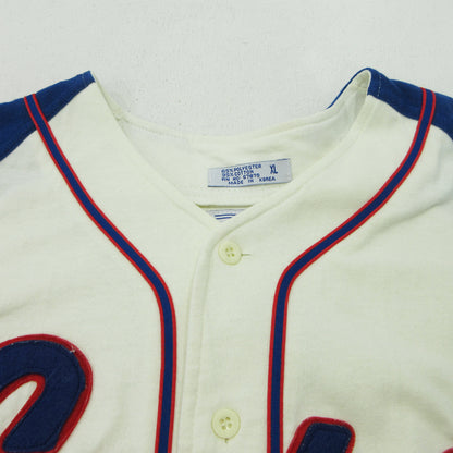 OLD | オールド starter chicago cubs mlb 半袖シャツ ホワイト サイズ：XL【三重本店】