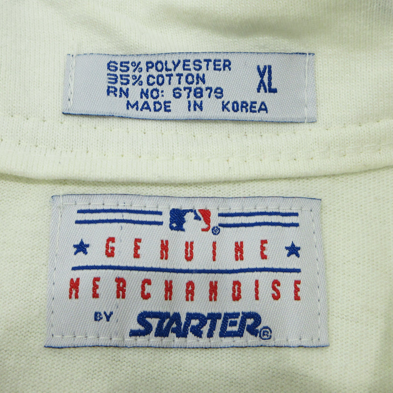 OLD | オールド starter chicago cubs mlb 半袖シャツ ホワイト サイズ：XL【三重本店】