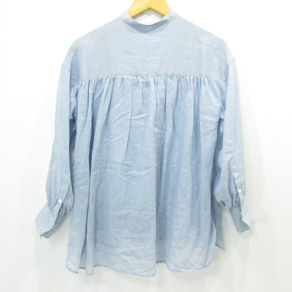 IENA | イエナ バンドカラーシャツ 長袖シャツ 25050900950020 ライトブルー サイズ：34【三重本店】