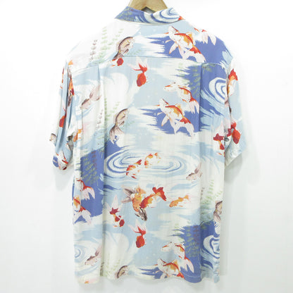 SUN SURF | サンサーフ 金魚 アロハシャツ ハワイアンシャツ 総柄半袖シャツ その他トップス ブルー マルチカラー サイズ：M【三重本店】