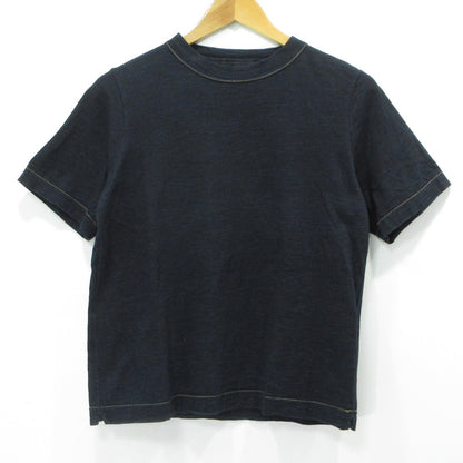 45rpm | ４５アールピーエム 45R ロゴ刺繍 半袖Ｔシャツ ネイビー サイズ：不明【三重本店】