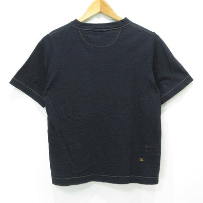 45rpm | ４５アールピーエム 45R ロゴ刺繍 半袖Ｔシャツ ネイビー サイズ：不明【三重本店】