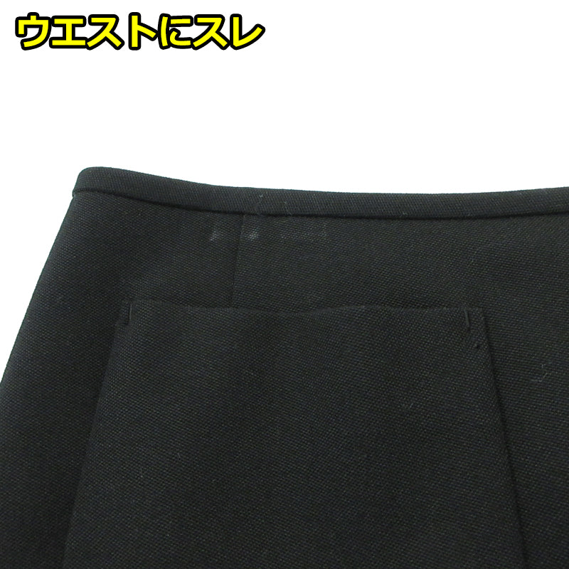 6(ROKU) | ロク カシドス ミニスカート スカート ブラック サイズ：M【三重本店】