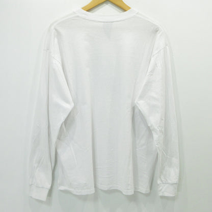 Billionaire Boys Club | ビリオネアボーイズクラブ COTTON L/S T-SHIRT ARCH LOGO 長袖Ｔシャツ BBCJP233T007 ホワイト サイズ：L【三重本店】