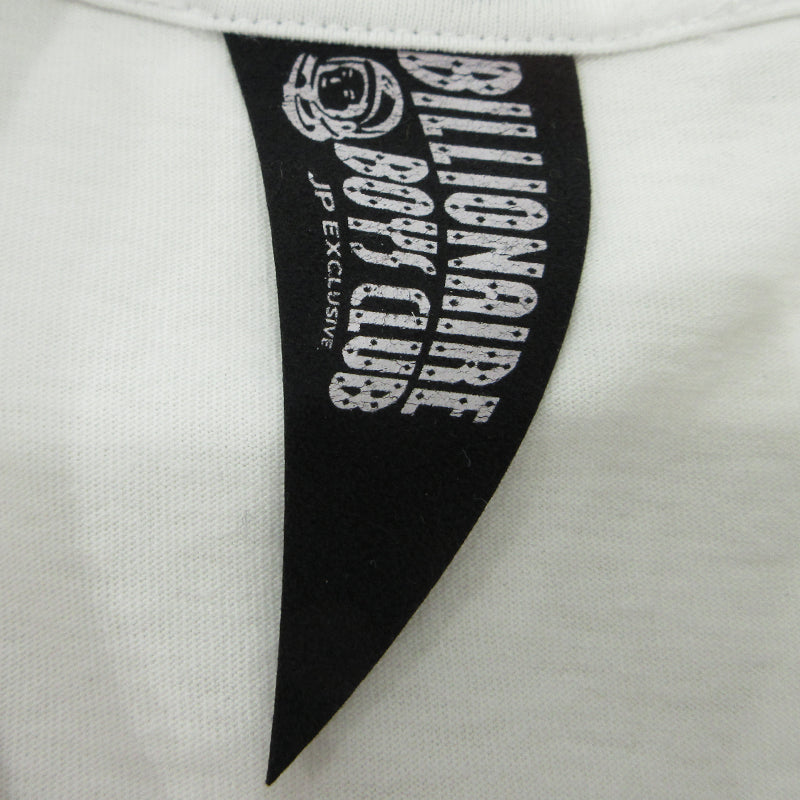 Billionaire Boys Club | ビリオネアボーイズクラブ COTTON L/S T-SHIRT ARCH LOGO 長袖Ｔシャツ BBCJP233T007 ホワイト サイズ：L【三重本店】