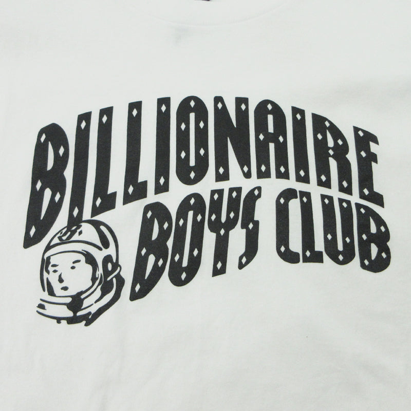 Billionaire Boys Club | ビリオネアボーイズクラブ COTTON L/S T-SHIRT ARCH LOGO 長袖Ｔシャツ BBCJP233T007 ホワイト サイズ：L【三重本店】