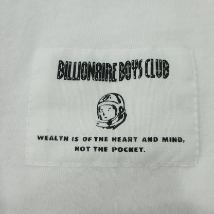 Billionaire Boys Club | ビリオネアボーイズクラブ COTTON L/S T-SHIRT ARCH LOGO 長袖Ｔシャツ BBCJP233T007 ホワイト サイズ：L【三重本店】