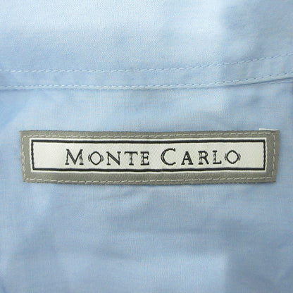 Monte Carlo| モンテカルロ キューバシャツ 半袖シャツ ライトブルー サイズ：L【三重本店】