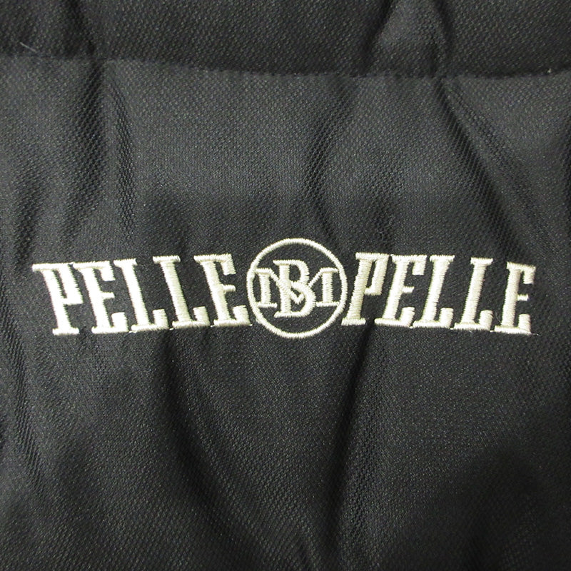 OLD | オールド Pelle Pelle | ペレペレ marc buchanan マークブキャナン ロゴ刺繍 ダウンジャケット ブラック サイズ：不明【三重本店】